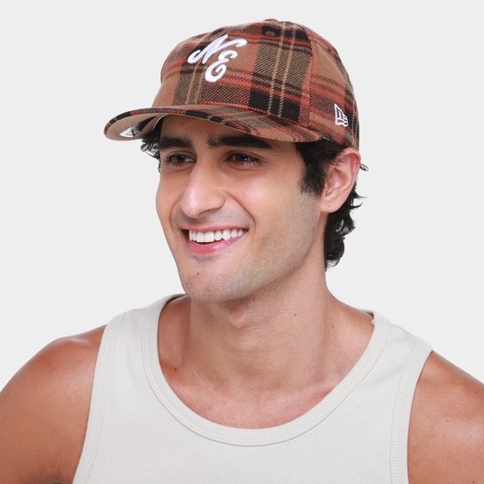 Boné New Era Aba Curva Heritage Masculino