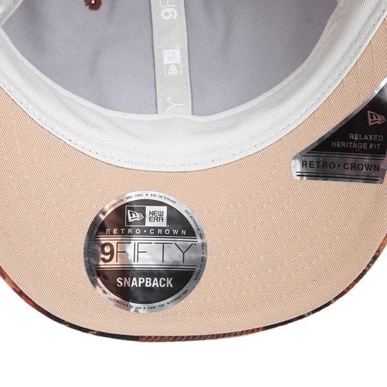 Boné New Era Aba Curva Heritage Masculino