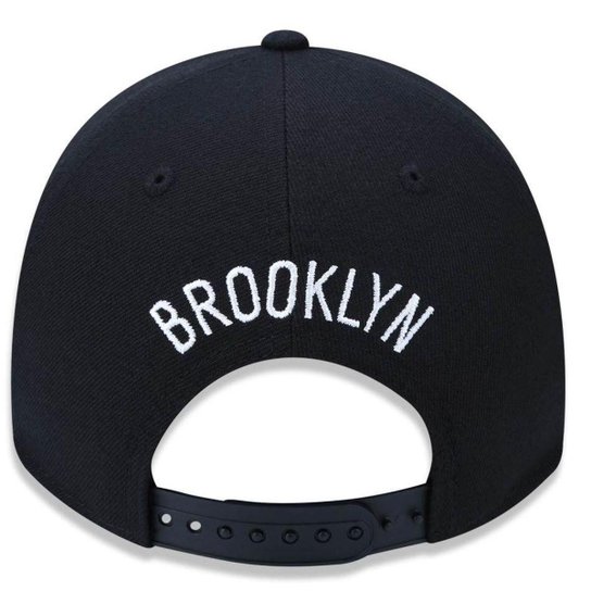 Boné New Era Brooklyn Nets 940 Primary Aba Curva Snapback