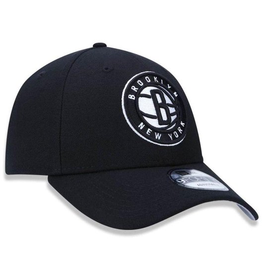 Boné New Era Brooklyn Nets 940 Primary Aba Curva Snapback