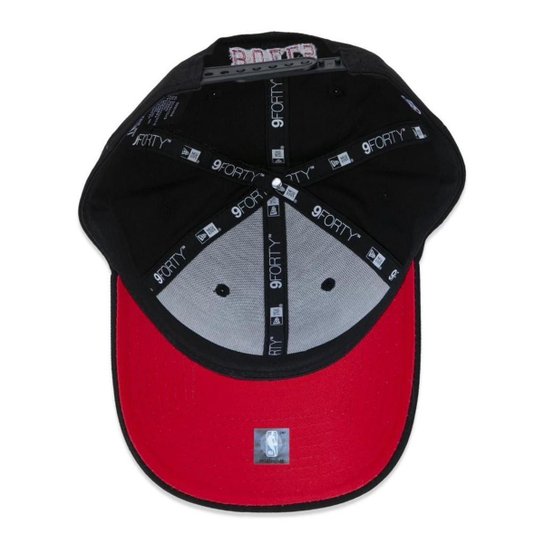 Boné New Era Chicago Bulls 940 Primary Aba Curva Preto