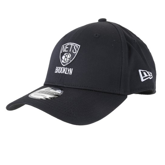 Boné New Era NBA Brooklyn Nets Aba Curva Snapback 940 - Preto