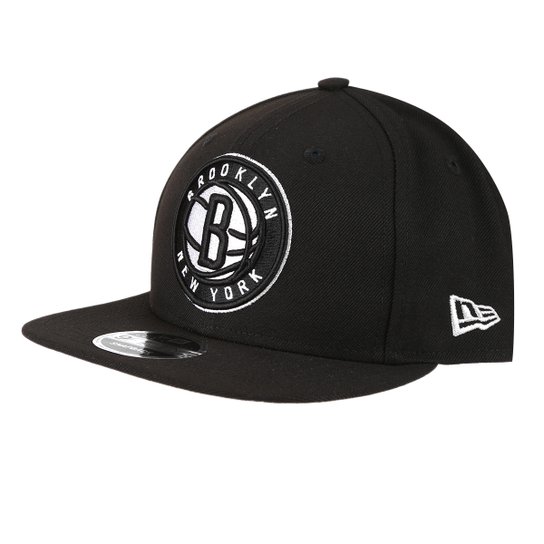 Boné New Era NBA Brooklyn Nets Aba Reta Primary