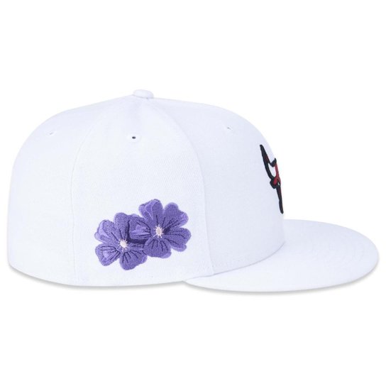 Boné New Era NBA Chicago Bulls 59FIFTY Fitted Aba Reta Fitted