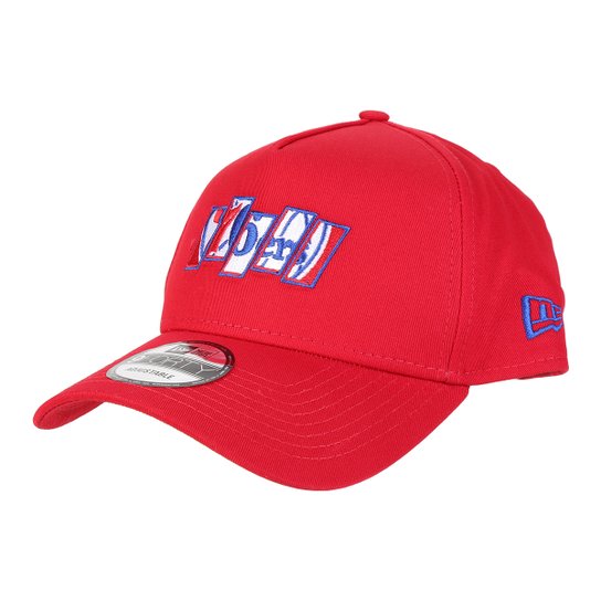 Boné New Era NBA Philadelphia 76ers Aba Curva Masculino - Vermelho