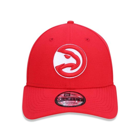 Boné New Era NBAAtlanta Hawks 9Forty Aba Curva Snapback Masculino