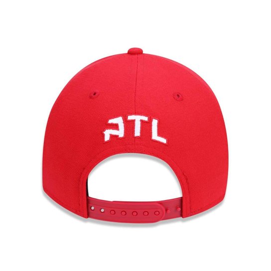 Boné New Era NBAAtlanta Hawks 9Forty Aba Curva Snapback Masculino