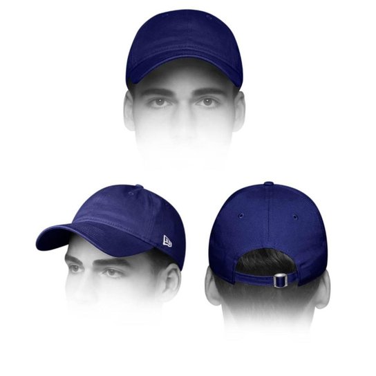 Boné New Era NBABrooklyn Nets Sport 9Twenty Aba Curva Strapback Masculino