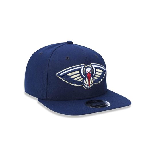 Boné New Era NBANew Orleans Pelicans Aba Reta Snapback 950 Original Fit Masculino