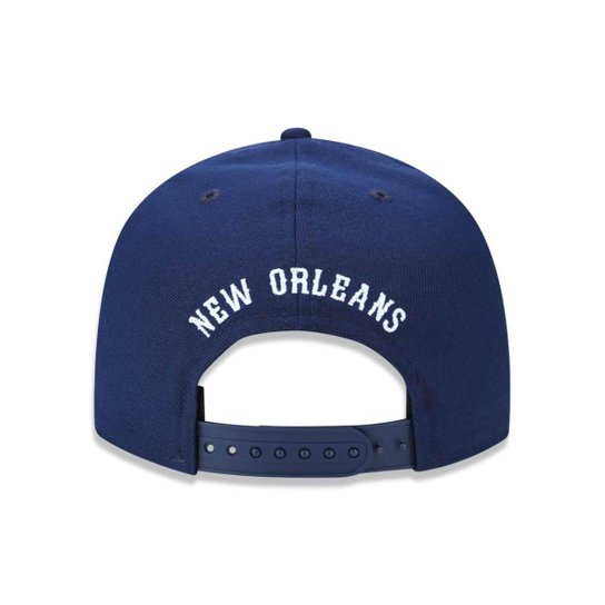 Boné New Era NBANew Orleans Pelicans Aba Reta Snapback 950 Original Fit Masculino