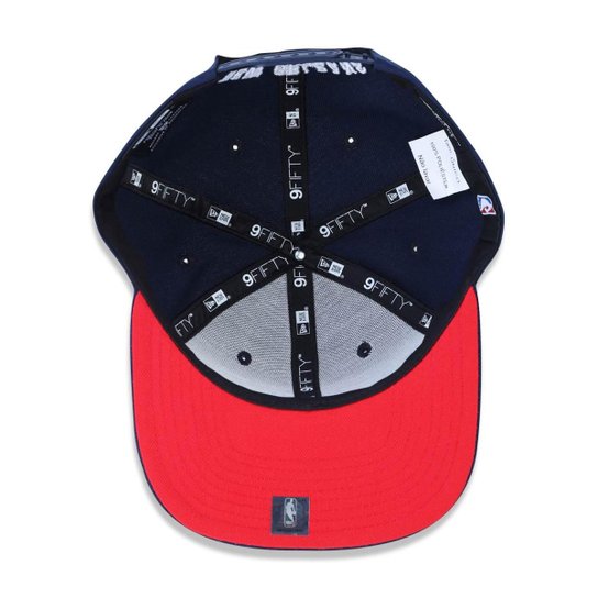 Boné New Era NBANew Orleans Pelicans Aba Reta Snapback 950 Original Fit Masculino