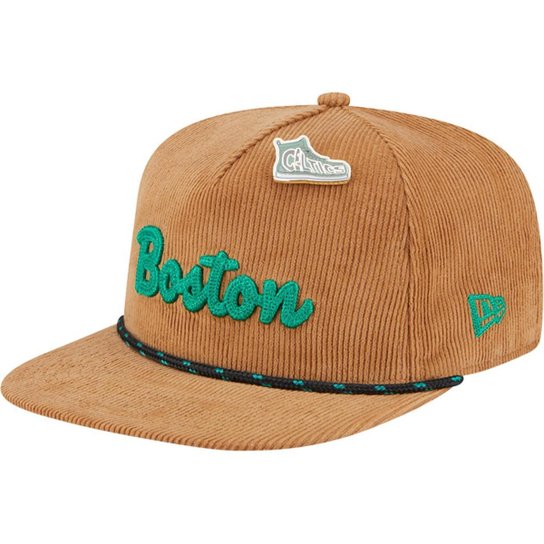 Boné New Era The Golfer Boston Celtics Allstar Game 2025 Fan Pack Masculino