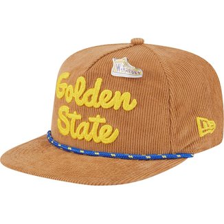 Boné New Era The Golfer Golden State Warriors Allstar Game 2025 Fan Pack Masculino