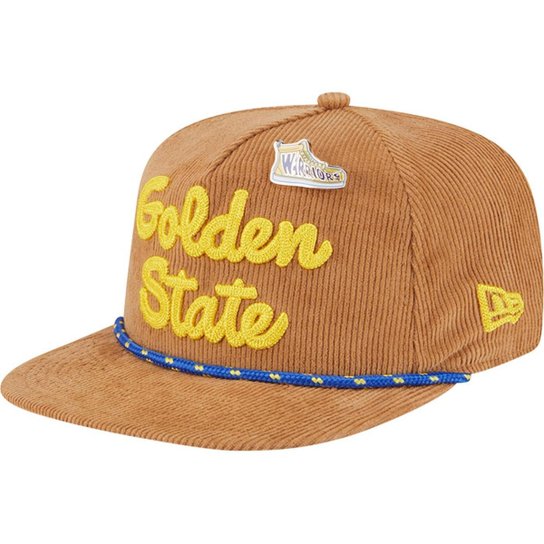 Boné New Era The Golfer Golden State Warriors Allstar Game 2025 Fan Pack Masculino