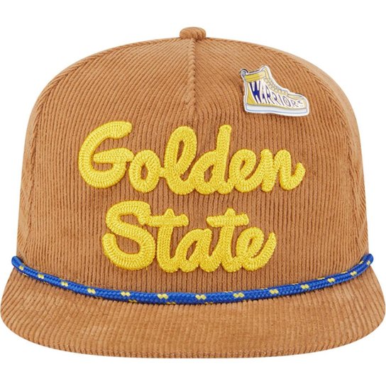 Boné New Era The Golfer Golden State Warriors Allstar Game 2025 Fan Pack Masculino