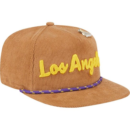 Boné New Era The Golfer Los Angeles Lakers Allstar Game 2025 Fan Pack Masculino