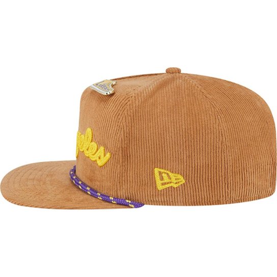 Boné New Era The Golfer Los Angeles Lakers Allstar Game 2025 Fan Pack Masculino
