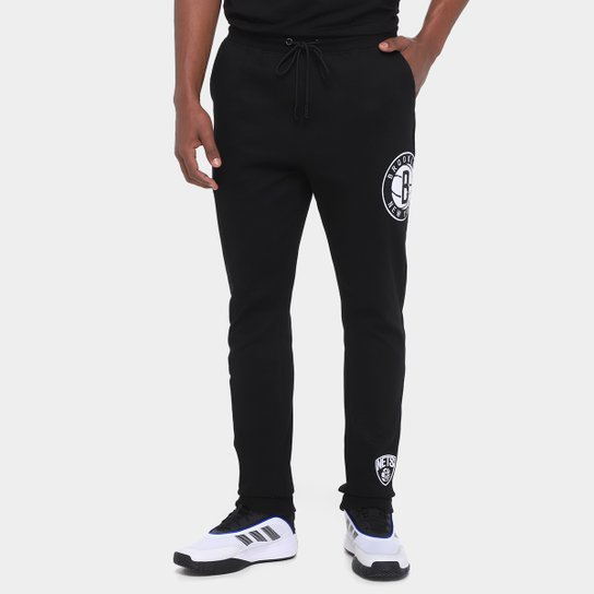 Calça NBA Broklyn Nets Classic Chenille DK Pro Standard Masculina