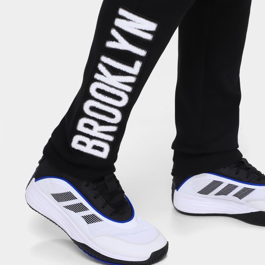 Calça NBA Broklyn Nets Classic Chenille DK Pro Standard Masculina