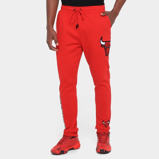 Calça NBA Chicago Bulls Classic Chenille DK Pro Standard Masculina