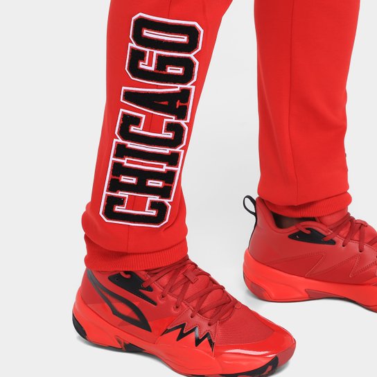 Calça NBA Chicago Bulls Classic Chenille DK Pro Standard Masculina