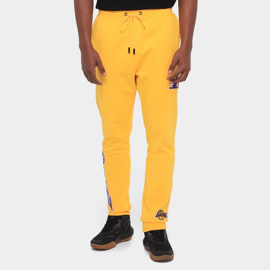 Calça NBA Los Angeles Lakers Classic Chenille DK Pro Standard Masculina