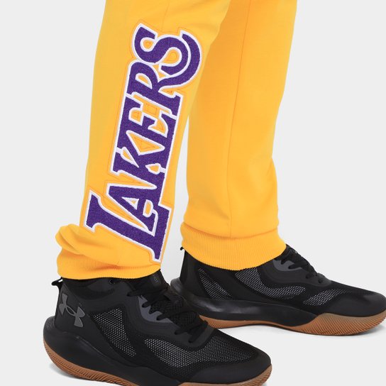 Calça NBA Los Angeles Lakers Classic Chenille DK Pro Standard Masculina
