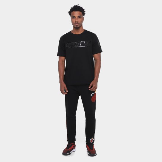 Calça NBA Miami Heat Classic Chenille DK Pro Standard Masculina