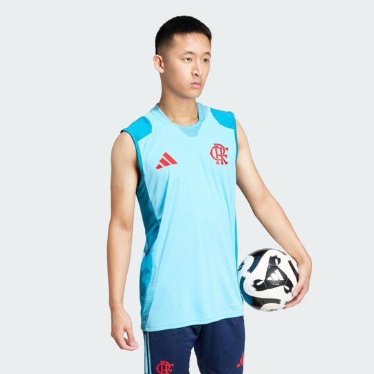Camisa Adidas Treino Sem Mangas CR Flamengo Tiro 24 Masculina