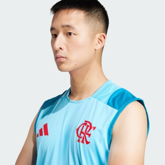 Camisa Adidas Treino Sem Mangas CR Flamengo Tiro 24 Masculina
