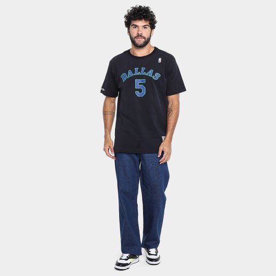Camisa Dallas Mavericks NBA Mitchell & Ness Kidd Masculina