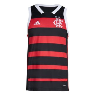 Camisa I Flamengo Basquete Adidas Masculina