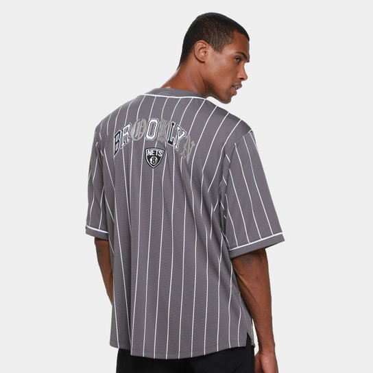 Camisa NBA Brooklyn Nets Mitchell & Ness Masculina