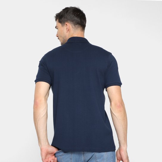 Camisa Polo NBA Piquet C/ Recorte Masculina