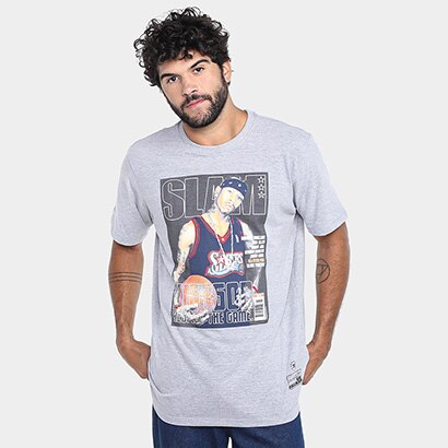 Camisa Sixers Mitchell & Ness Slam Iverson Masculina - Mescla