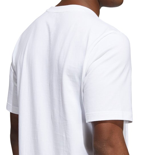 Camiseta Adidas Basquete Estampada Masculina