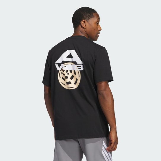 Camiseta Adidas Estampada adidas Women's Basketball Masculina
