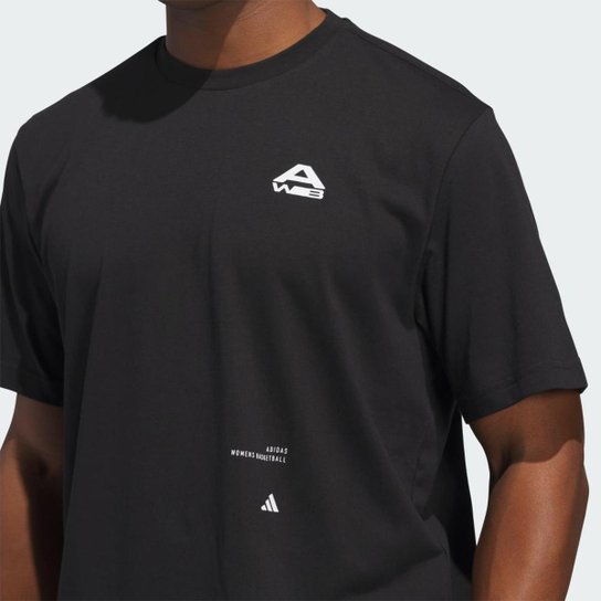 Camiseta Adidas Estampada adidas Women's Basketball Masculina