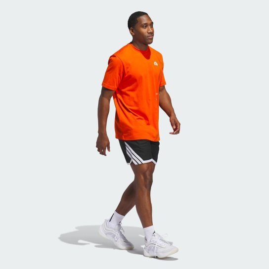 Camiseta Adidas Estampada adidas Women's Basketball Masculina