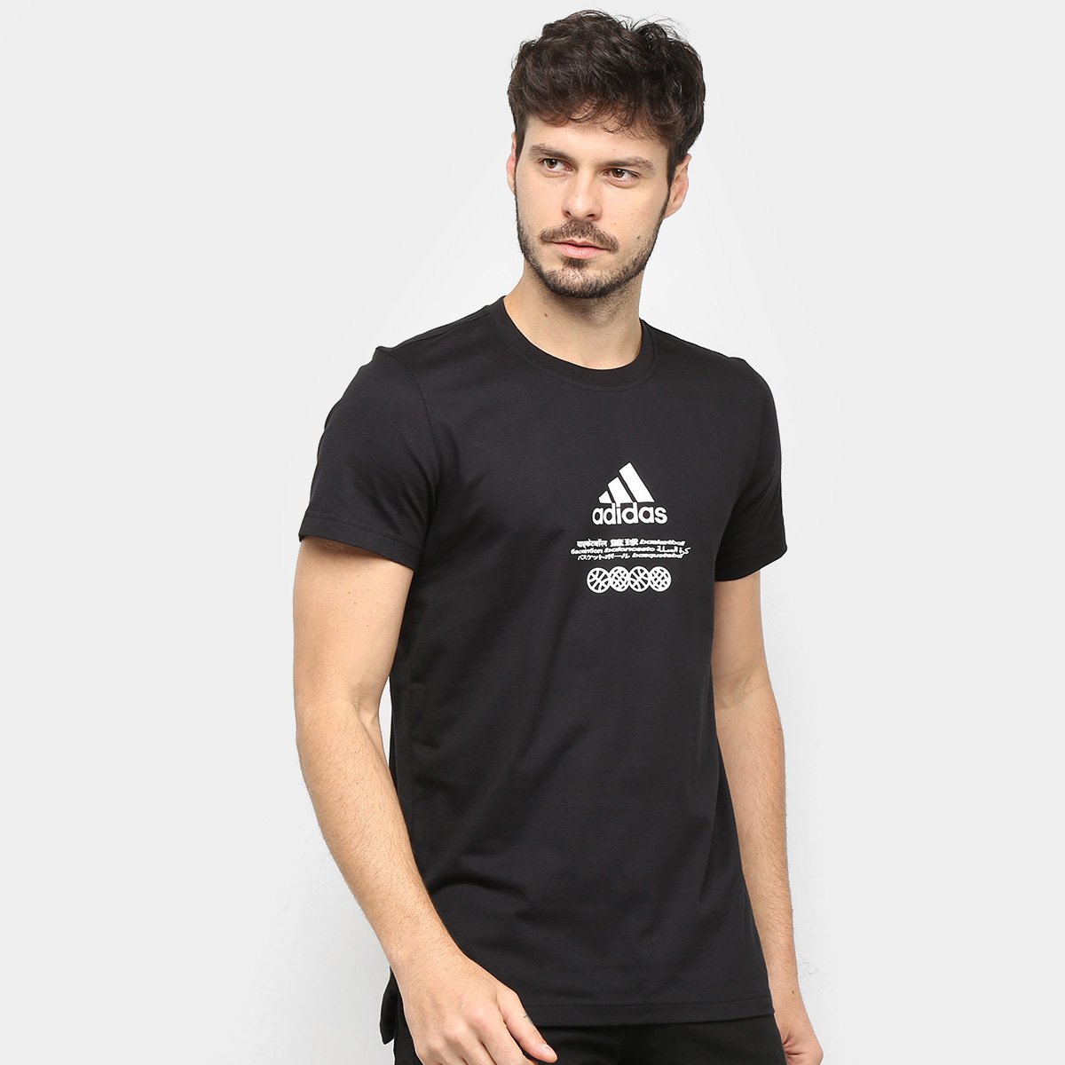 camiseta adidas hoop