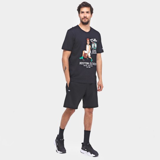 Camiseta Boston Celtics NBA New Era Building Masculina