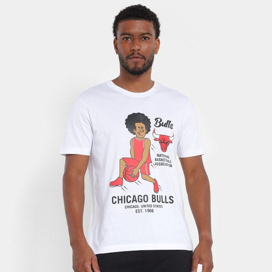 Camiseta Chicago Bulls New Era NBA Building Masculina