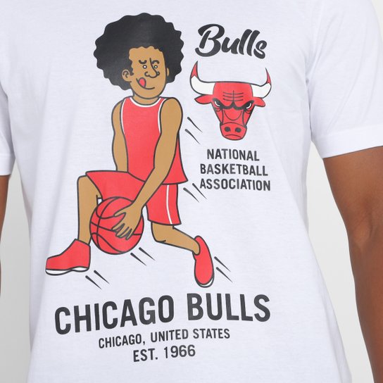 Camiseta Chicago Bulls New Era NBA Building Masculina