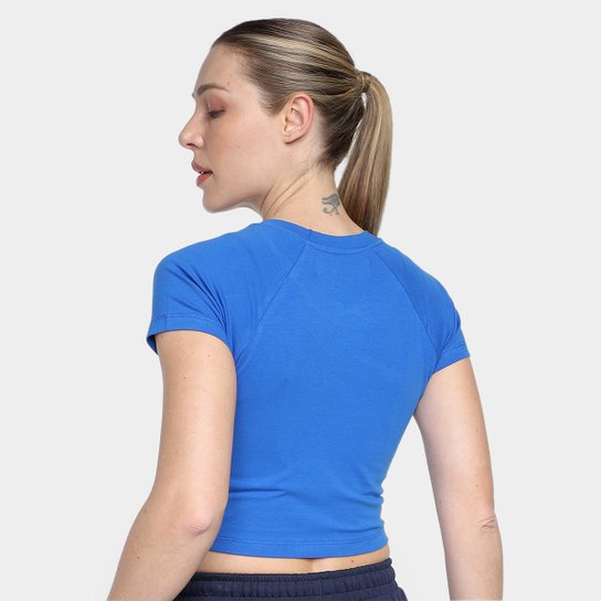 Camiseta Cropped Approve NBA Baby Look Basic Feminina