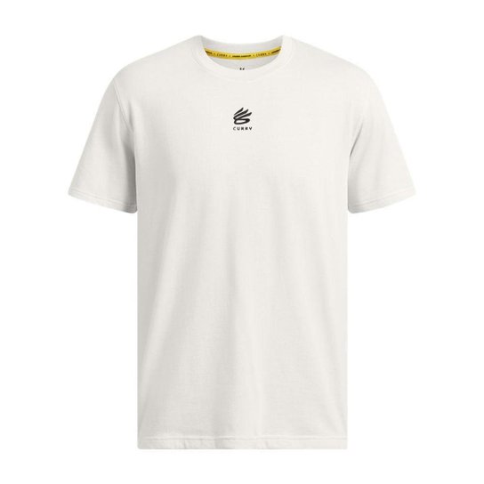 Camiseta de Basquete Masculina Under Armour Hvyweight M Branco