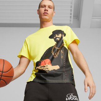 Camiseta Graphic Franchise Basketball Masculina