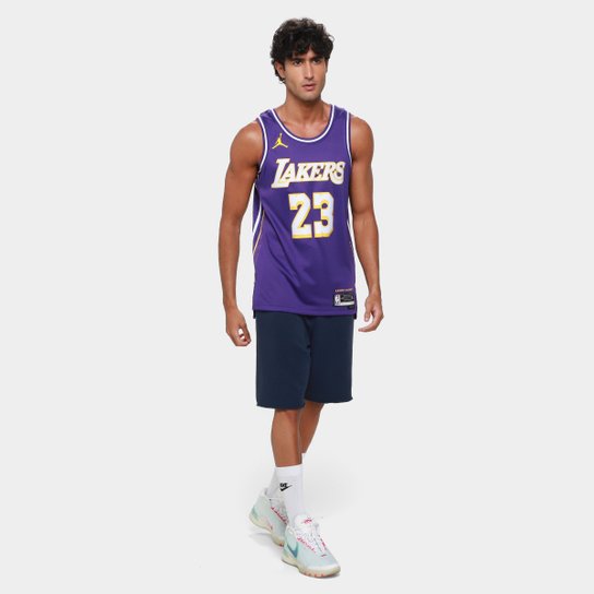 Camiseta Jersey NBA Nike Los Angeles Lakers Masculina