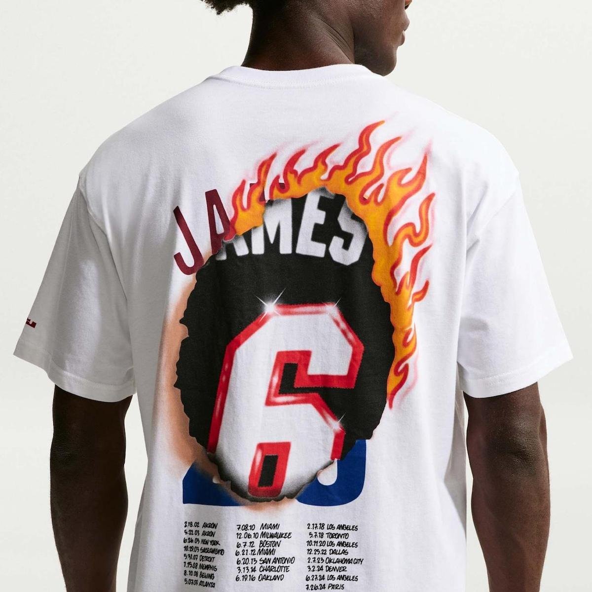 Camiseta LeBron James Nike Masculina | Loja NBA