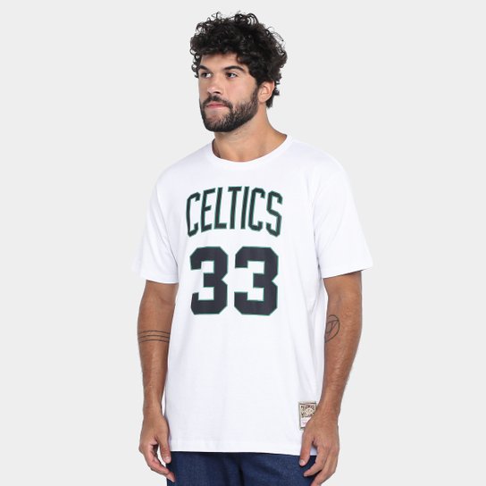 Camiseta Mitchell & Ness Boston Celtics Bird Masculina