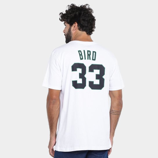 Camiseta Mitchell & Ness Boston Celtics Bird Masculina